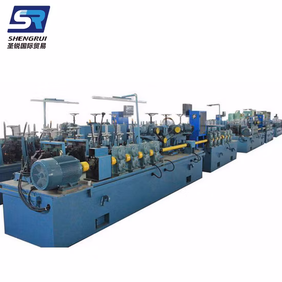 High Frequency Galvanized Steel Welded Tube Mill Pipe Making Machine