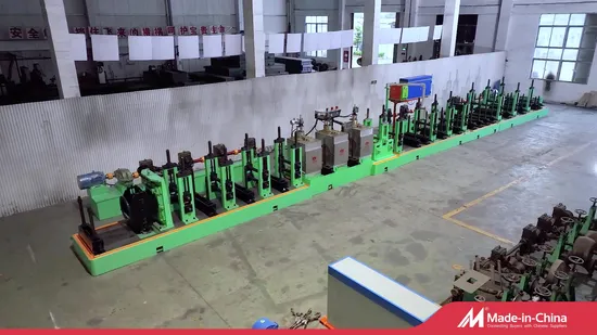 Porcellana Linea di produzione su misura del tubo del acciaio al carbonio della macchina del tubo degli Ss Macchina per la fabbricazione del tubo della saldatrice del tubo del metallo di rotolamento del laminatoio per tubi dell'acciaio inossidabile